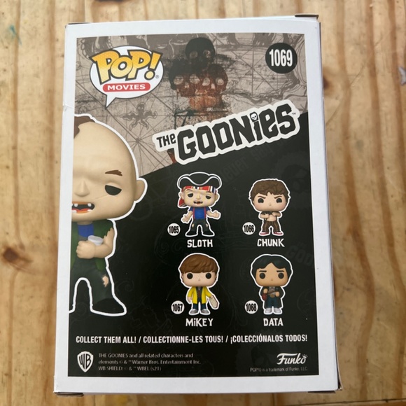 Sloth (Goonies) Walmart Exclusive Funko Pop - Picture 3 of 4